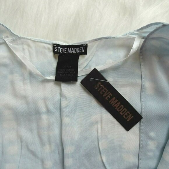 Steve Madden Tie-Dye Cover-Up Kimono Beach Swim Caftan OS NWT - Picture 2 of 8